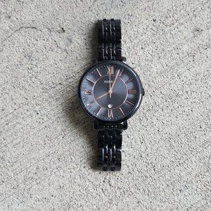 black Jacqueline watch